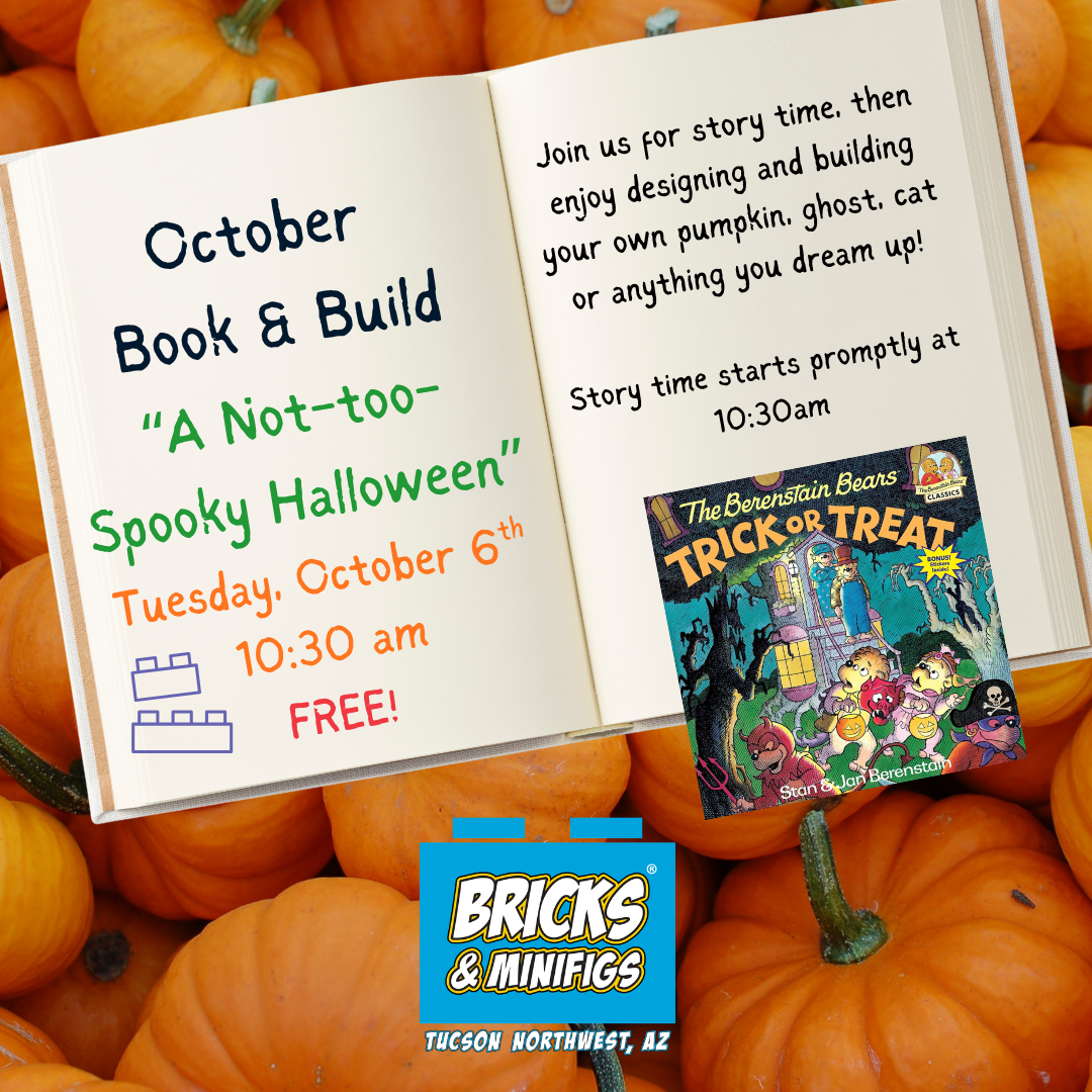 Book & Build - A Not-too-Spooky Halloween
