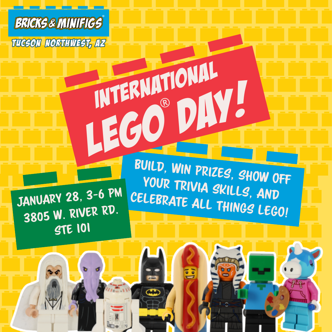 International LEGO Day — Wed, Jan 28, 2026
