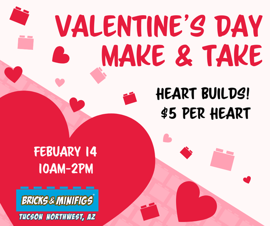 Valentine's Day Make & Take — Sat, Feb 14, 2026