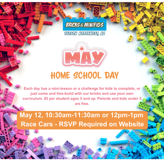 Home School Day - Race Cars - Bricks and Minifigs - Tucson Northwest